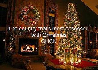 The country that's most obsessed with Christmas