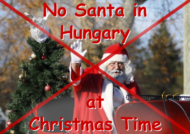 No Santa in Hungary